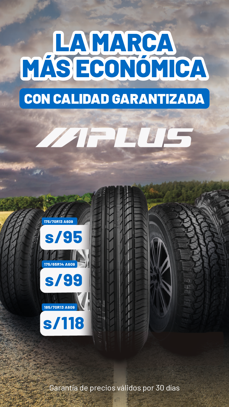 Aplus la marca más económica con calidad garantizada, desde 99 soles.